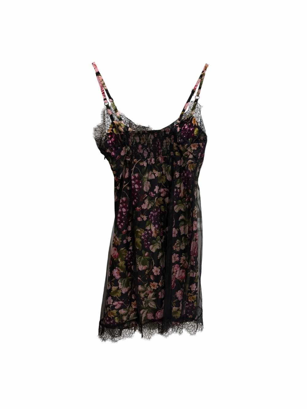 Maeve Floral Lace Bustier Mesh Fruit dress Size Medium - Picture 7 of 7